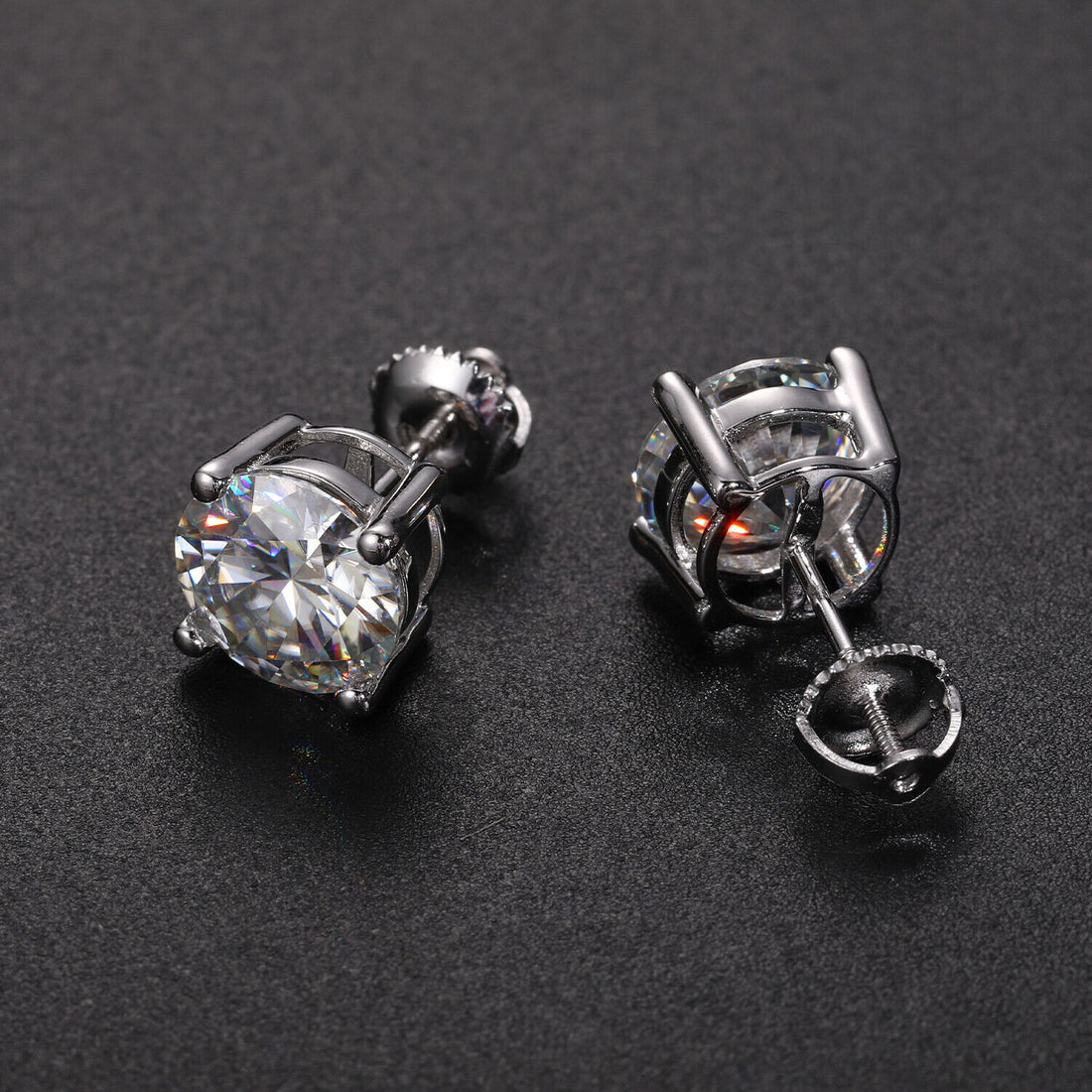 Moissanite Diamond Earrings